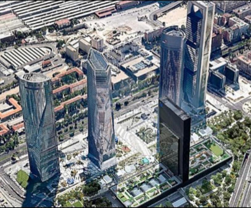 Chamartin De Frente A 4 Torres Apartman Madrid Kültér fotó